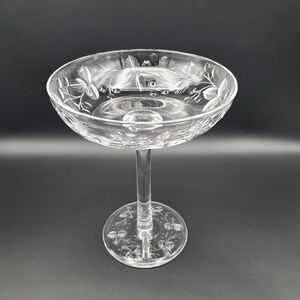 Vintage crystal dish